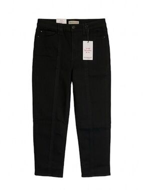SKINNYGIRL High Rise December Slim Straight Leg, Women’s 29/8, Black